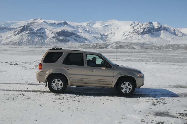 early work in iceland - and the FOrd Escape was excellent in roaming around snow Iceland